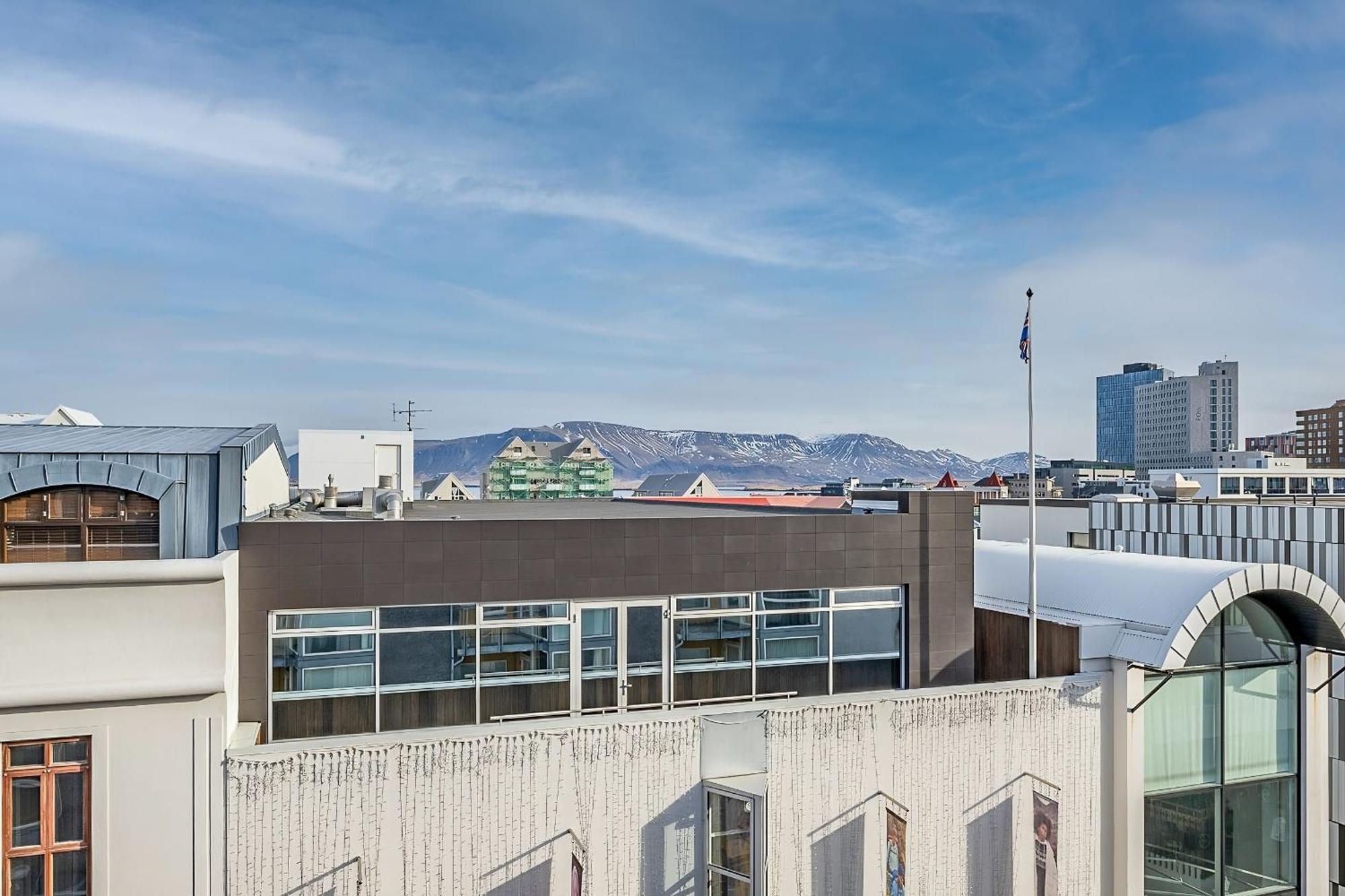 Apartamento Laugavegur Penthouse Reikiavik Exterior foto