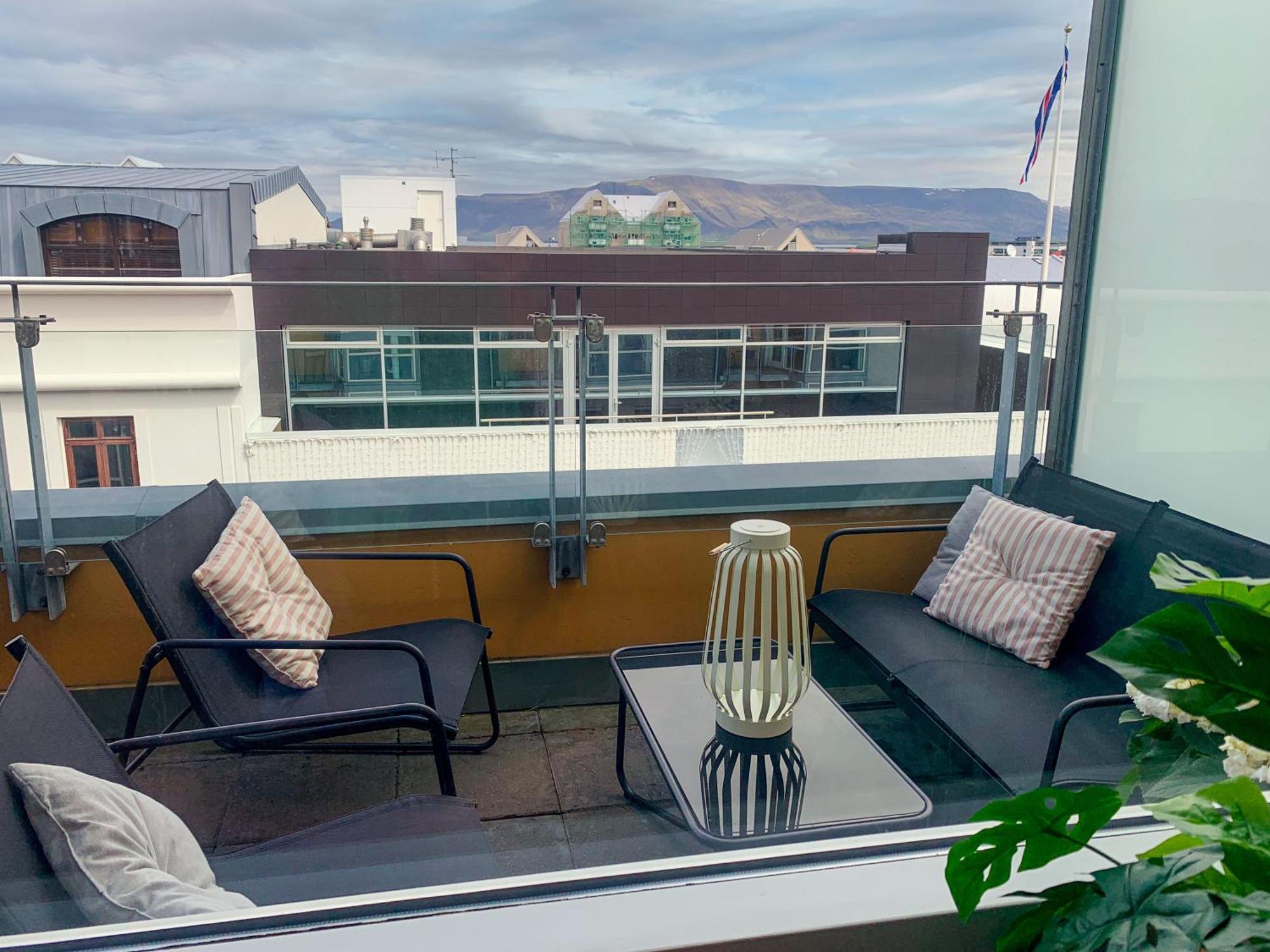 Apartamento Laugavegur Penthouse Reikiavik Exterior foto